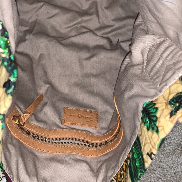 Yellow Patterned purse - Picture 3 of 3